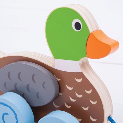 Bigjigs Baby Nachzieh-Ente