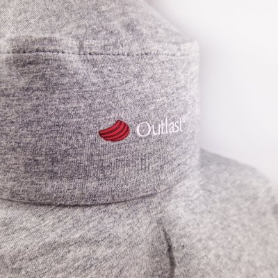 Klobouk tenký Outlast® - šedý melír