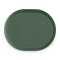 PETITE&MARS Talířek silikonový dělící oválný Take&Match Misty Green 6m+