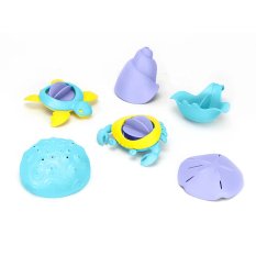Green Toys Havsvärld set med 6 st