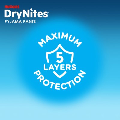 HUGGIES® Windelhosen DryNites MEGA 17-30 kg Boy, 26 St., M