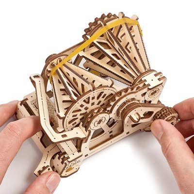 Ugears Puzzle 3D in legno meccanico, variatore didattico STEM