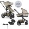 EASYWALKER Kombikinderwagen Harvey⁵ Premium 2v1 Pearl Taupe LITE AIR + CYBEX Aton B2 i-Size