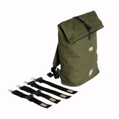 Monkey Mum® Mochila de sarga integrada para portabebés Carrie - Colores de bosque