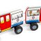 Bigjigs Toys Jucărie de tras Metroul londonez