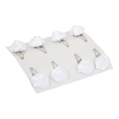 small foot Sponke za lase cvetlice set 32 kos