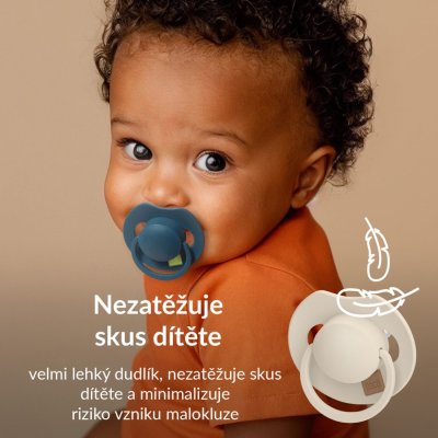 LOVI Silikon-Schnuller Dynamisch Prime 6-18m 2Stk. Nude/Blush