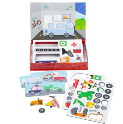 Bigjigs Toys Puzzle Magnético Mecánico