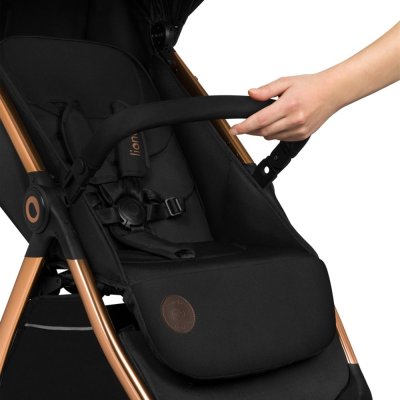 LIONELO Carrinho de passeio Ingrid Black Onyx