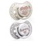 LOVI Beruhigender Schnuller dynamisch I Love 6-18m 2 Stk