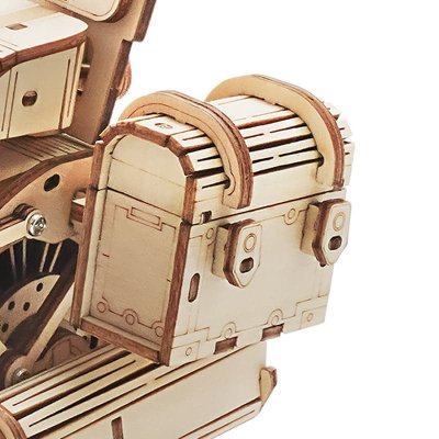 RoboTime 3D fa mechanikus modell motorkerékpár Cruiser