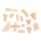 Bigjigs Rail Set di binari in legno 25 pezzi