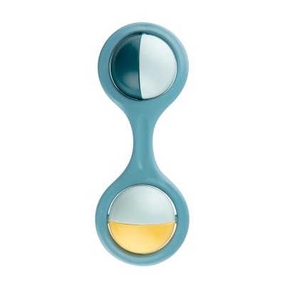 CANPOL BABIES Dumbbell rattle with rotating elements blue