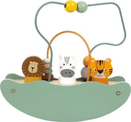 small foot Motorik Labyrinth mit Schaukel Safari