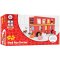 Bigjigs Toys Leseni avtobus z živalmi