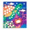 Mudpuppy Conjunto de Autocolantes Glitter com Cenário Vida no Oceano