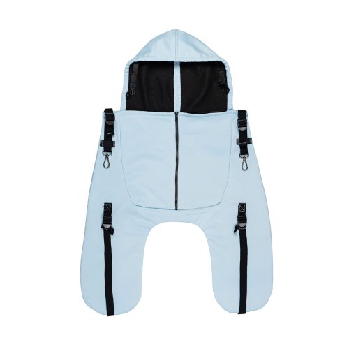 Monkey Mum® Izoliran softshell žep s krznom za nosilko ali voziček Carrie - Slon