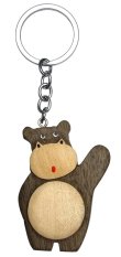 2Kids Toys Houten Sleutelhanger Groot Nijlpaard Staand