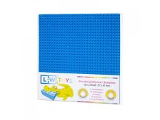 L-W Toys Plaque de base 32x32 bleue