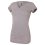 T-shirt da donna KR sottile Outlast® - mélange grigio