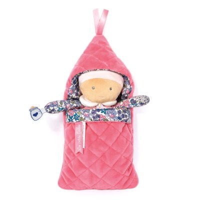 Doudou Jolijou Niemowlę w otulaczu 20 cm