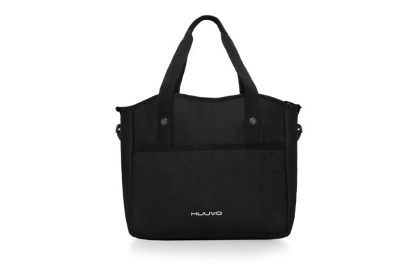 MUUVO Kombikinderwagen Quick 4.0 Classic Black Set 2in1