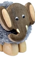 2Kids Toys Drevená figúrka XL pompon Slon