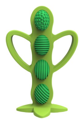 DR.BROWN'S Spazzolino da denti Pisello Felice TE224P2