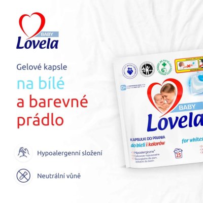 LOVELA Baba gél kapszula mosáshoz 23 db
