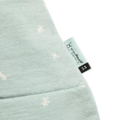 ERGOPOUCH Śpiworek do spania bawełna organiczna Jersey Sage 3-12 m, 6-10 kg, 2,5 tog