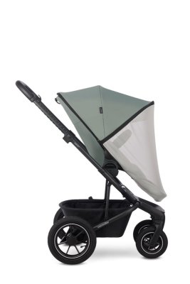 EASYWALKER SET Kinderwagen 4in1 Harvey⁵ Midnight Black XXL AIR + CYBEX Aton B2 i-Size + Basisstation