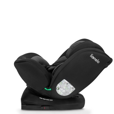 LIONELO Seggiolino Auto Bastiaan i-Size (40-150 cm) Black Grey