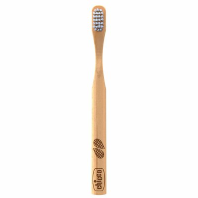 CHICCO Escova de dentes ecológica e biodegradável Eco Bamboo