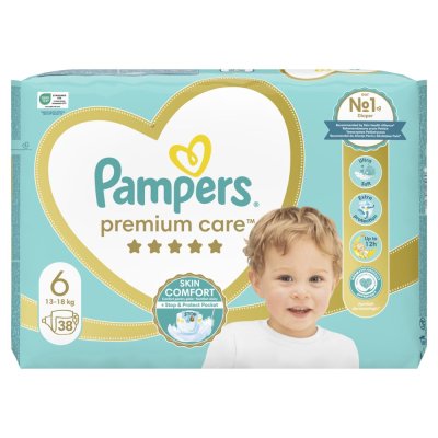 PAMPERS Premium Care Pieluszki jednorazowe 6 (13 kg+) 38 szt