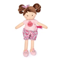 Doudou Jolijou Lalka LES PIPELLETTES 25 cm 1 szt. jasnoróżowa