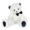 Doudou Histoire d'Ours Plush Teddy Bear with Dark Blue Bow Tie 30 cm