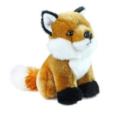 Rappa Plyšová líška sediaca 18 cm ECO-FRIENDLY