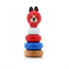 Vilac Holz Stapelturm Hund Lucien
