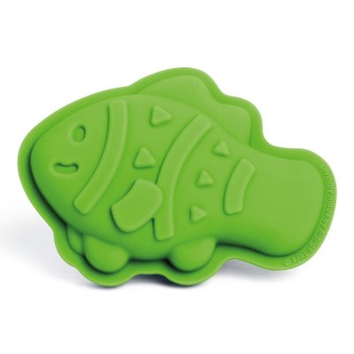 Bigjigs Toys Silikonski modelčki zeleni Meadow