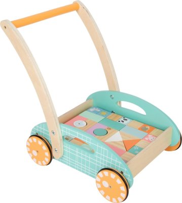 small foot Lauflernwagen mit Bauklötzen