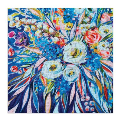 Galison Puzzle Kunstvolle Blumen 500 Teile
