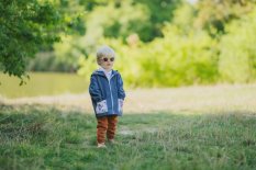 Kinder Softshelljacke mit Membrane Monkey Mum® - Geheimnisvolle Reise mit Fuchs