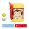 SKIP HOP Zoo Thermoskanne für Essen mit Löffel/Gabel Monkey 325 ml, 3+ + AQUAINT 500 ml