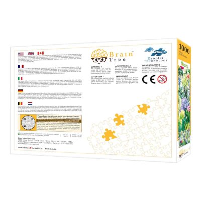 Puzzle Brain Tree Kwitnące kaktusy 1000 elementów