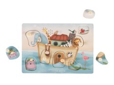 LITTLE DUTCH Puzzle vkladacie so zvukom Noemova archa