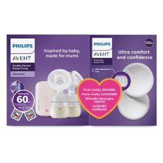 Philips AVENT Electric Breast Pump DUO SCF397/31 + Gift