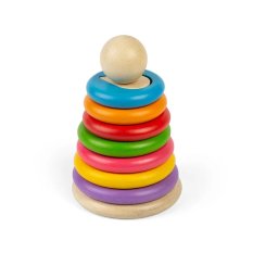 Bigjigs Toys Formen auf Stäbe stecken