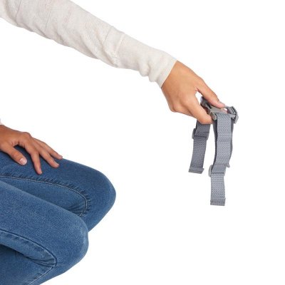 INGENUITY Sitzerhöhung SmartClean Toddler - Slate 2J+ bis 15 kg