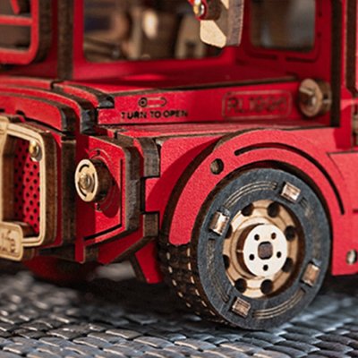 RoboTime 3D Holzpuzzle Londoner Doppeldecker