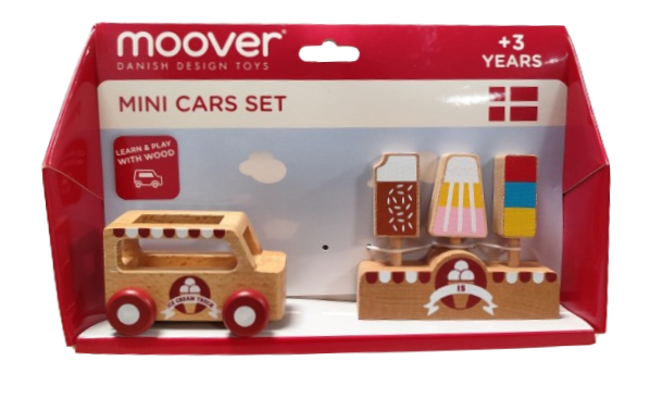 Mini Set Carro de sorvete - Moover Mini carro set - Sorveteria